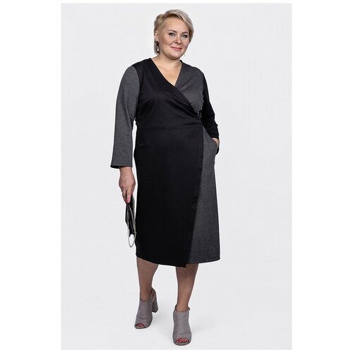 Платье Svesta R1032NoGr, размер 58, черный