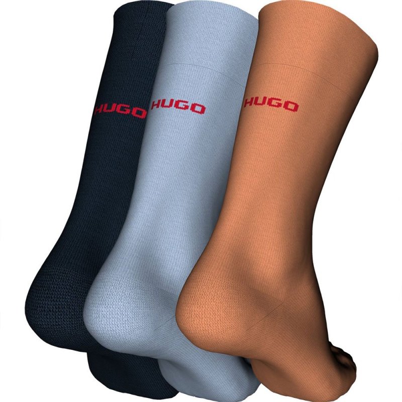 Носки HUGO 3P Rs Uni Colors Cc, Разноцветный