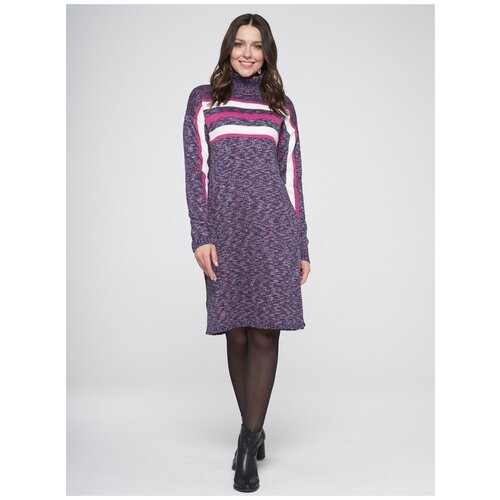 Платье-свитер VAY, повседневное, полуприлегающее, мини, размер 42, розовый