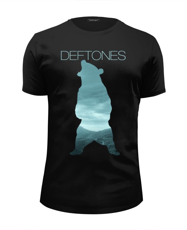 Printio Футболка Wearcraft Premium Slim Fit Deftones медведь