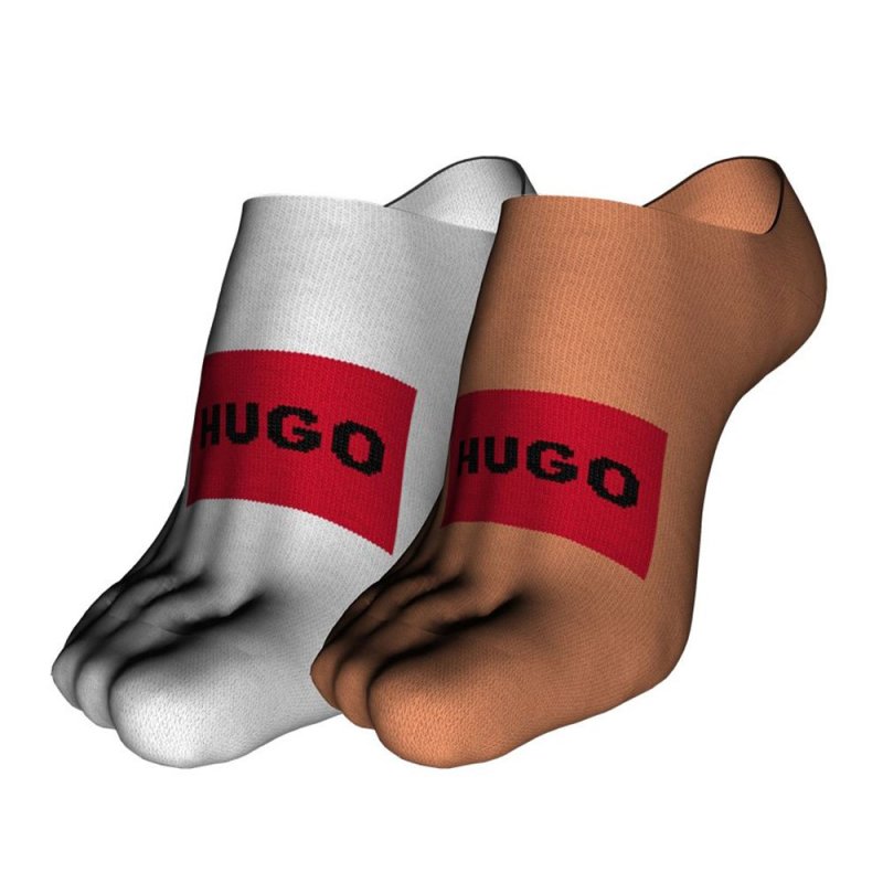 Носки HUGO Lowcut Label Col, Разноцветный