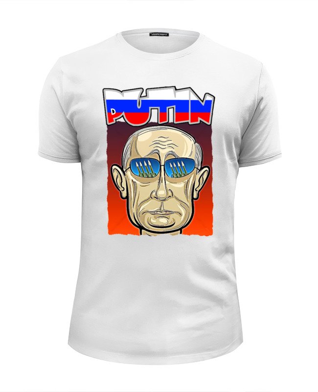 Printio Футболка Wearcraft Premium Slim Fit Putin