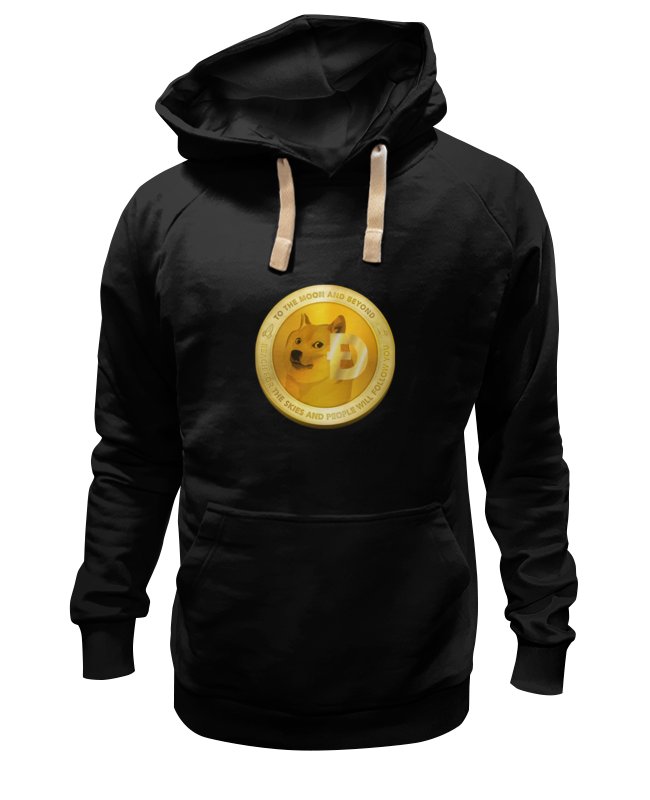 Printio Толстовка Wearcraft Premium унисекс Dogecoin