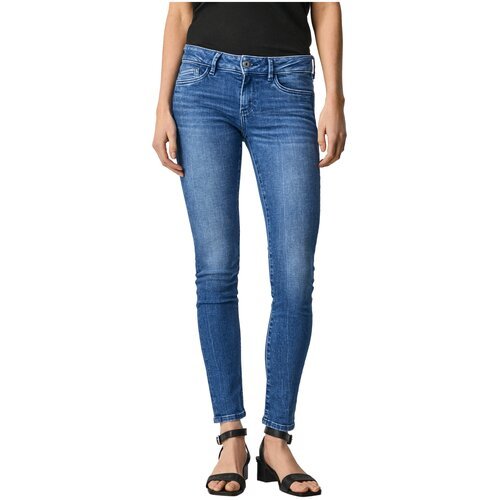 Джинсы женские, Pepe Jeans London, артикул: PL204169, цвет: (ED3), размер: 28/32