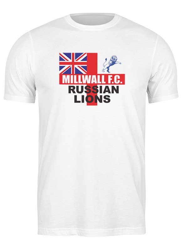 Printio Футболка классическая Millwall russian lions tee