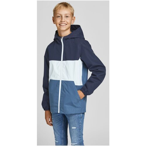 Jack & Jones, куртка для мальчика, Цвет: темно-синий, размер: 140