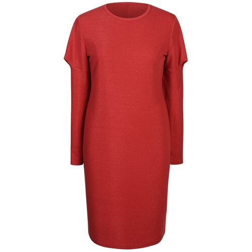 Трикотажное платье Mila Bezgerts 2665ШП, цвет Красный, размер 54-164
