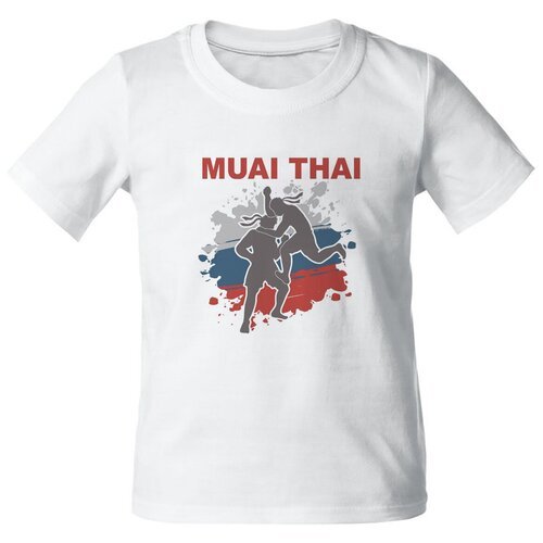 Детская футболка coolpodarok 28 р-р Muay thai (тайский бокс)
