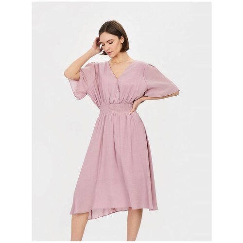 Платье baon Платье со складками Baon, размер: XL, розовый