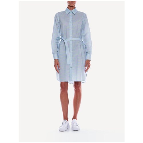 платье для женщин, BIKKEMBERGS, модель: DV04000T336A0065, цвет: светло-синий, размер: 40